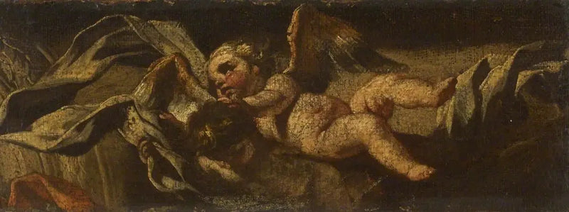 Fragmento : Querubín - Antonio da Correggio