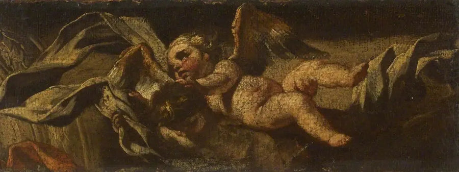 Fragmento : Querubín - Antonio da Correggio