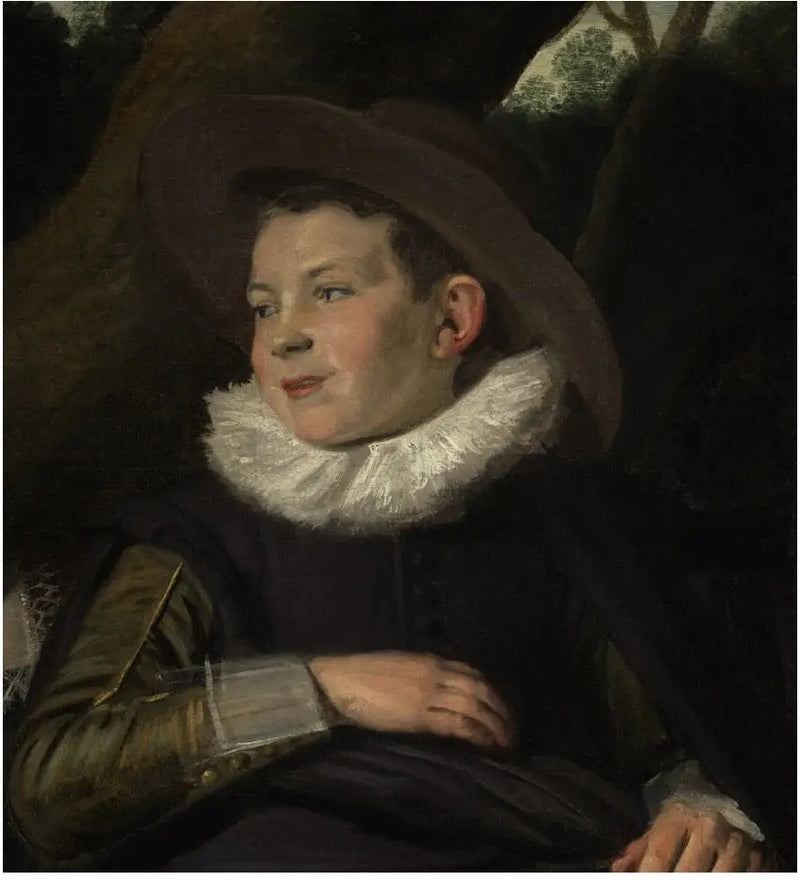 Fragmento de un joven muchacho - Frans Hals