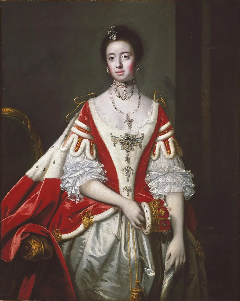 Condesa de Dartmouth, de Frances - Joshua Reynolds