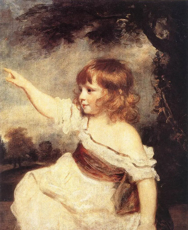 Francis George Hare niño, conocido como Maître Hare - Joshua Reynolds