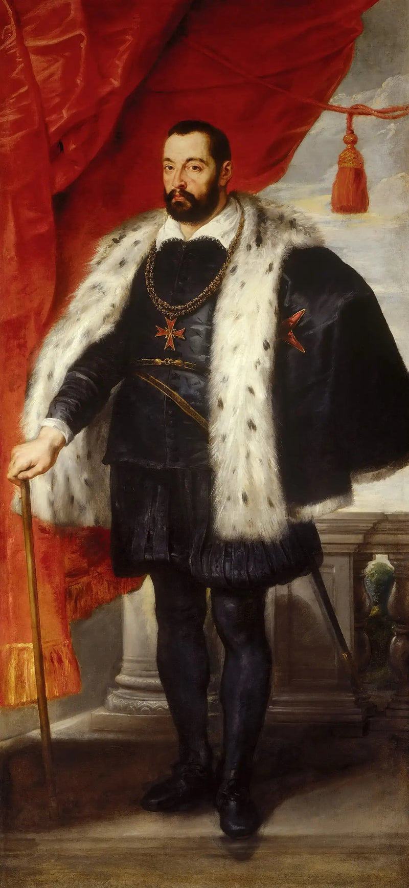 François Ier de Médicis, gran duque de Toscana, padre de María de Médici - Peter Paul Rubens