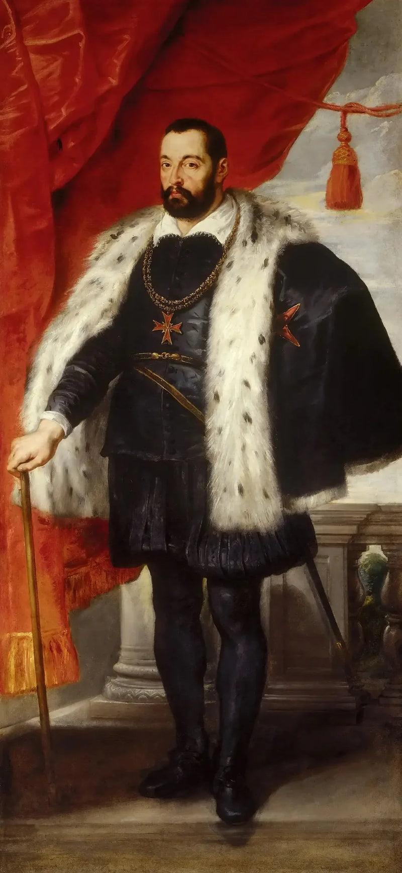 François Ier de Médicis, gran duque de Toscana, padre de María de Médici - Peter Paul Rubens