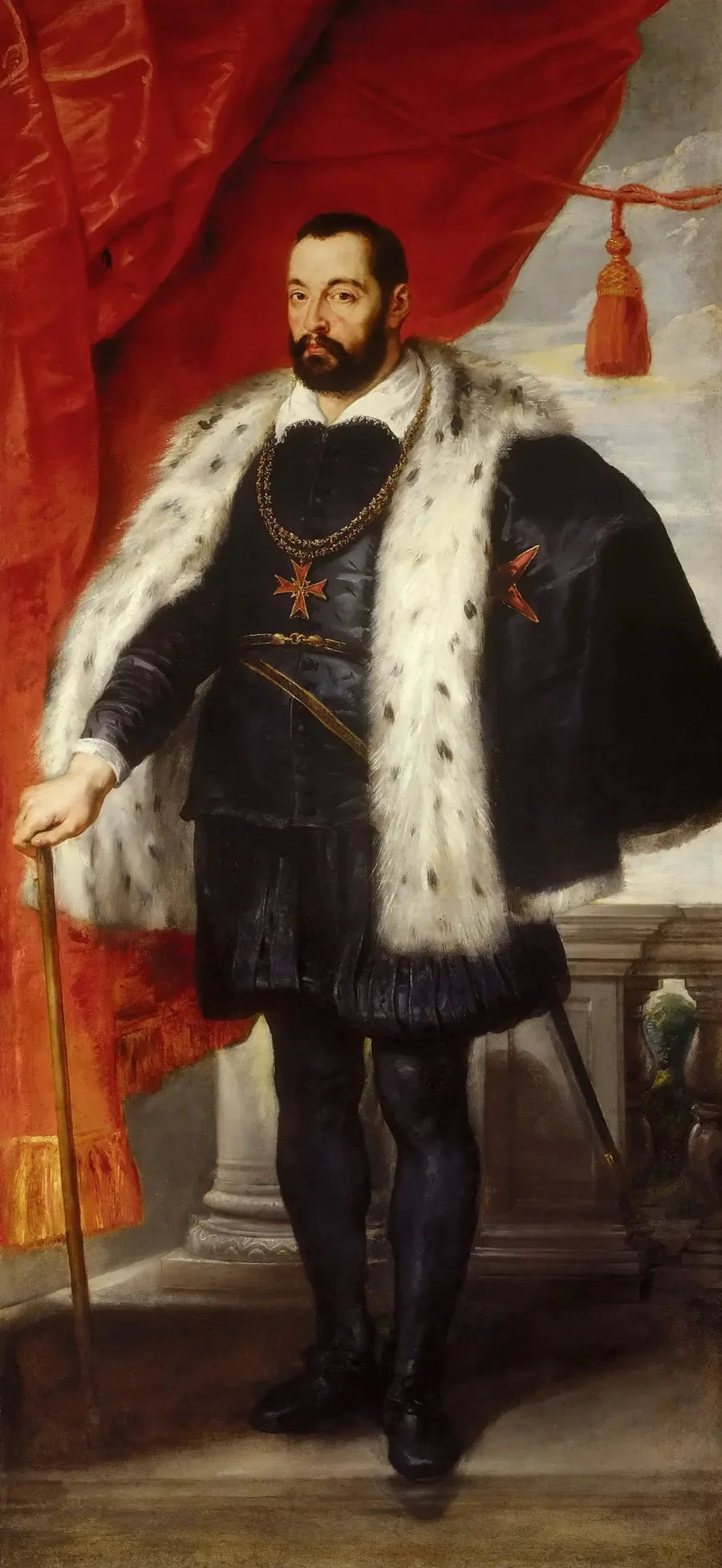 François Ier de Médicis, gran duque de Toscana, padre de María de Médici - Peter Paul Rubens
