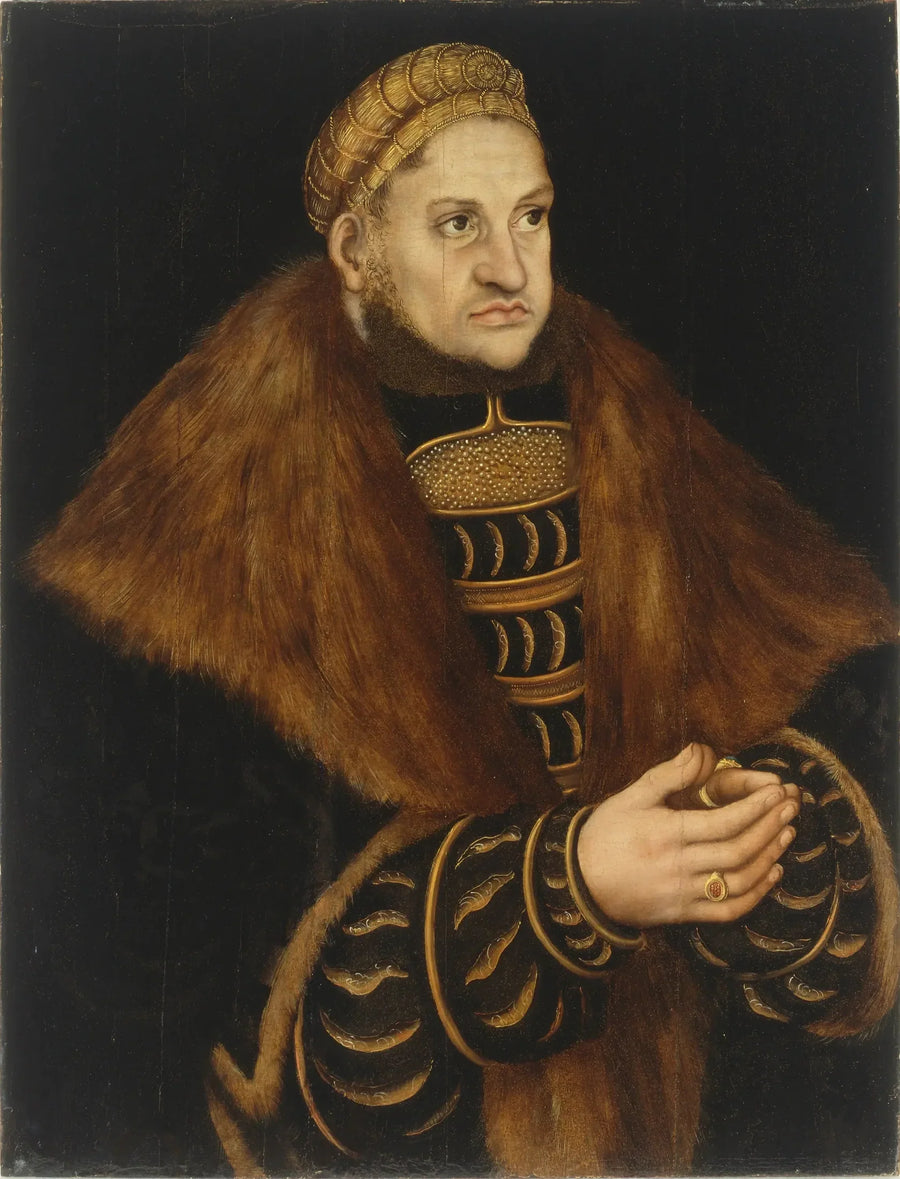 Federico III el Sabio, elector de Sajonia - Lucas Cranach el Viejo