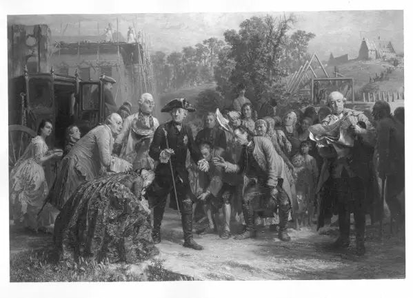 Frederic Th. grande como un edificio - maestro - Adolph von Menzel