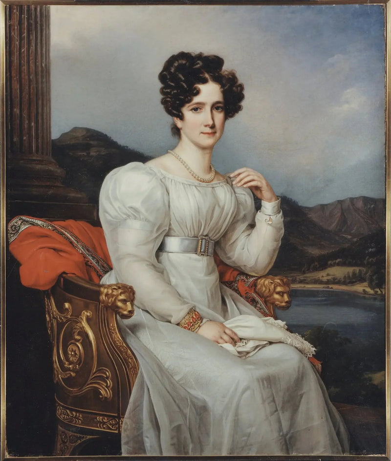 Fredrika Dorotea Vilhelmina, 1781 - 1826, Reina en Suecia - Joseph Karl Stieler