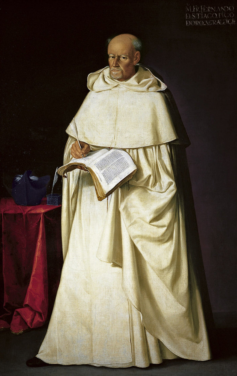 Hermano Hernando de Santiago - Francisco de Zurbarán