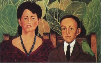 Portrait d’Alicia et Eduardo Safa — Frida Kahlo, 1944
