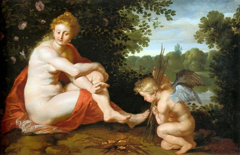 Friget Sine Baccho et Cenere Venus - Peter Paul Rubens