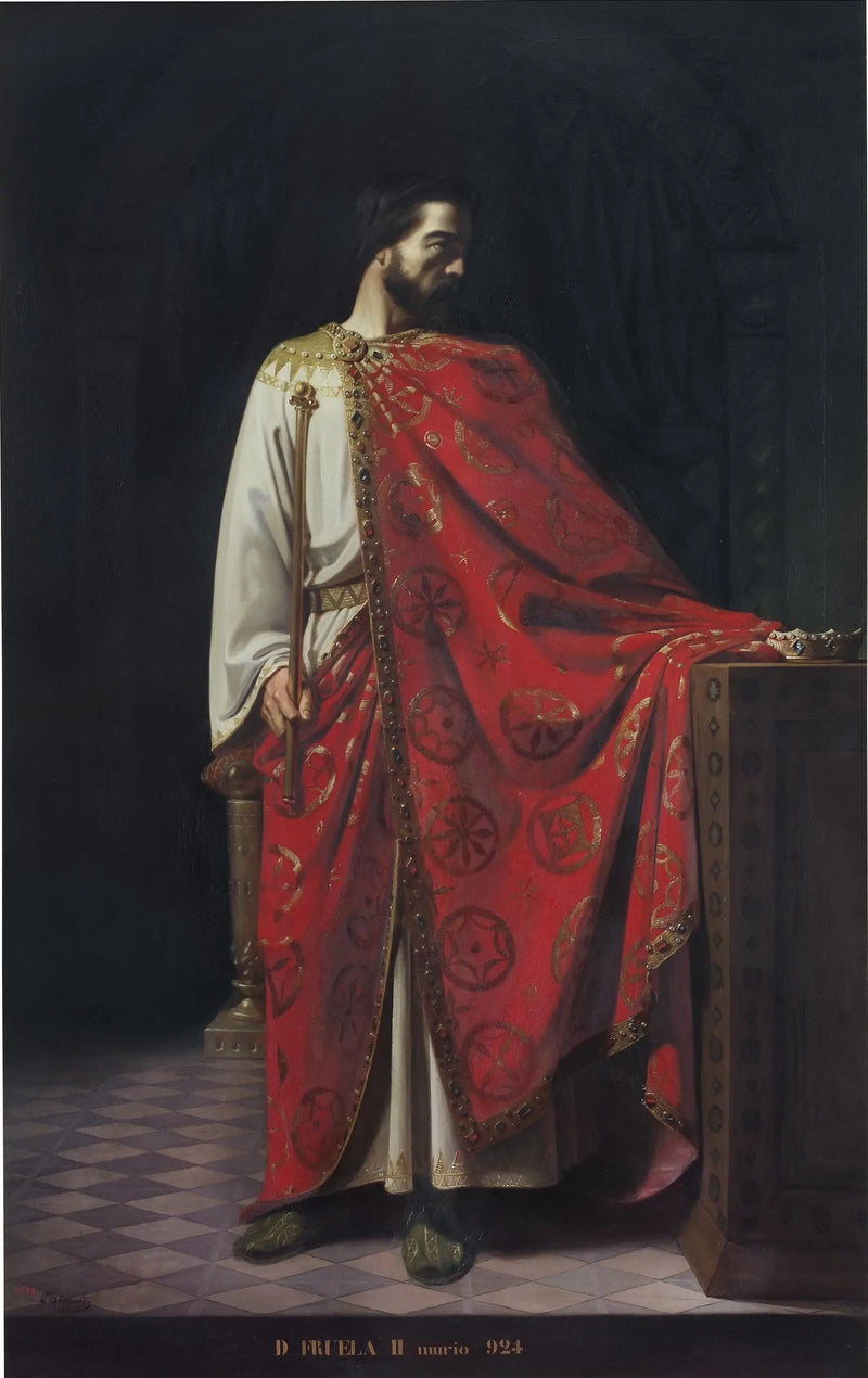 Fruela II de Asturias (rey de Asturias de 910 a 925) - León Bonnat