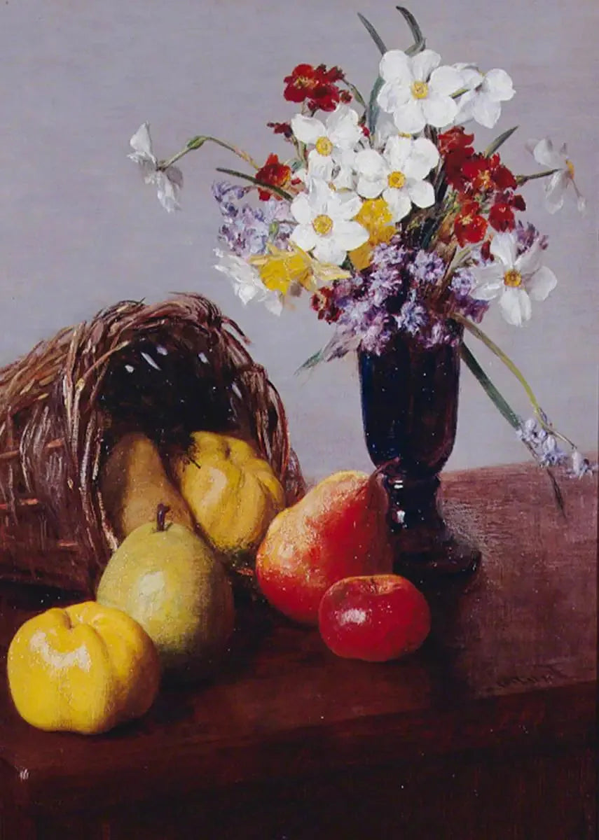 Frutas y flores - Henri Fantin-Latour