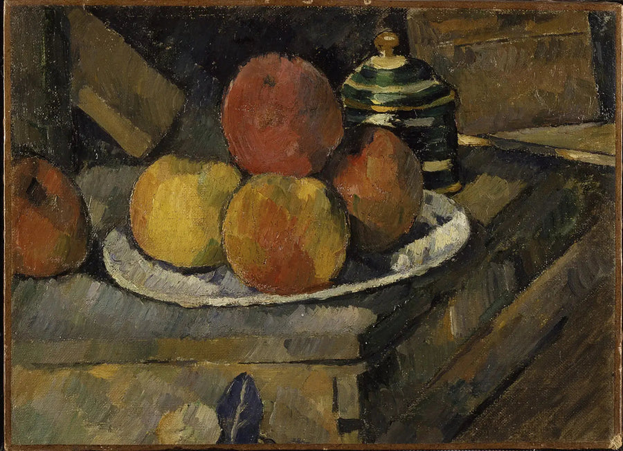 Frutas y azucarero - Paul Cézanne