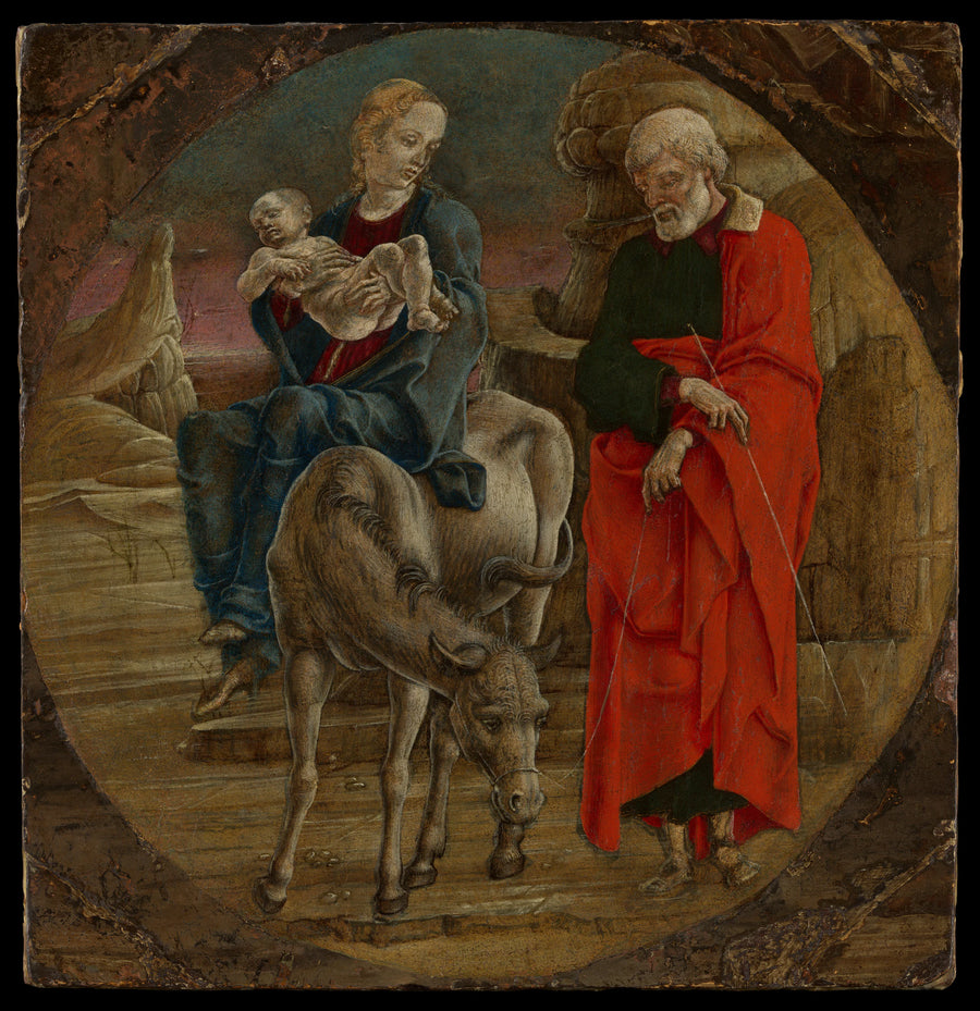 La Fuite en Egypte - Cosmè Tura (Cosimo di Domenico di Bonaventura)