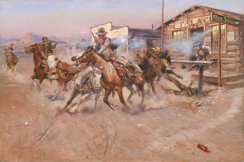 Humo de un .45 - Charles Marion Russell