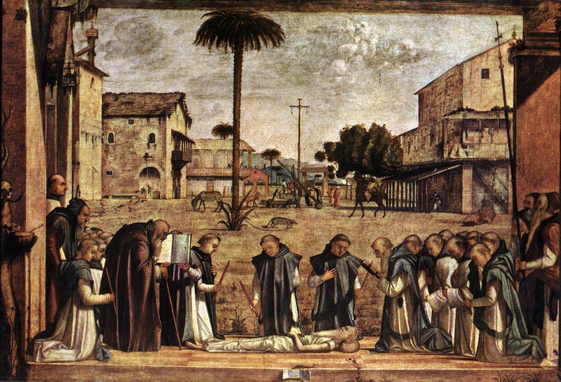 Funerales de san Jerónimo - Vittore Carpaccio