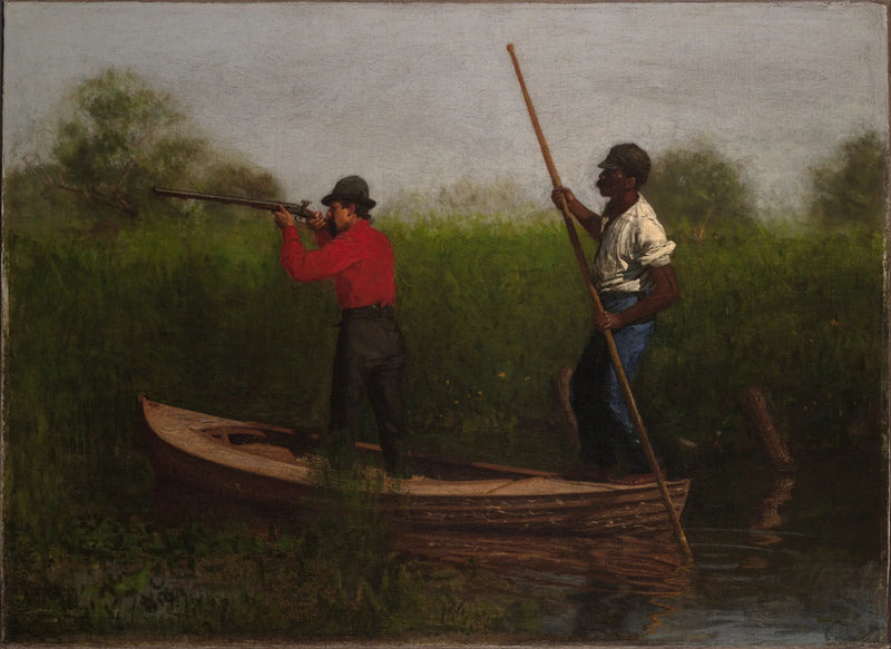 Tiroteo ferroviario en Delaware - Thomas Eakins