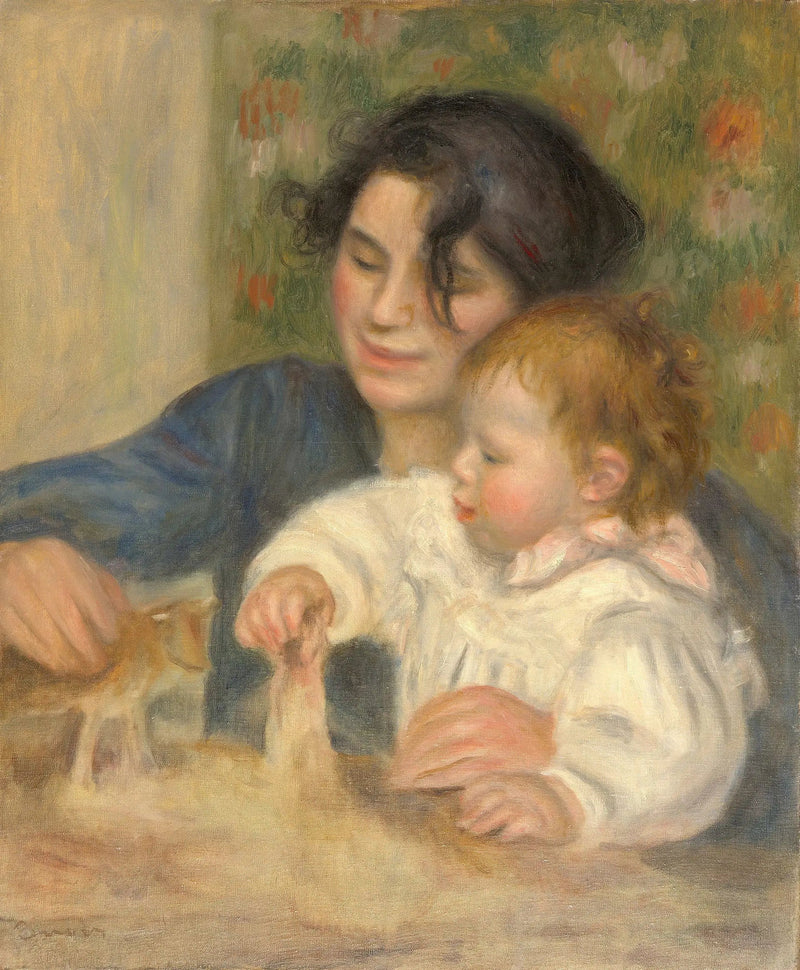 Gabrielle y Jean - Pierre-Auguste Renoir