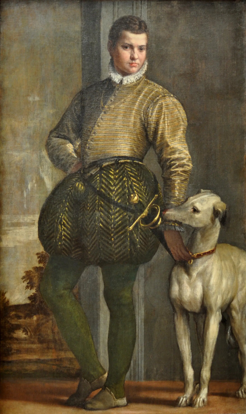Niño con galgo - Paul Véronèse