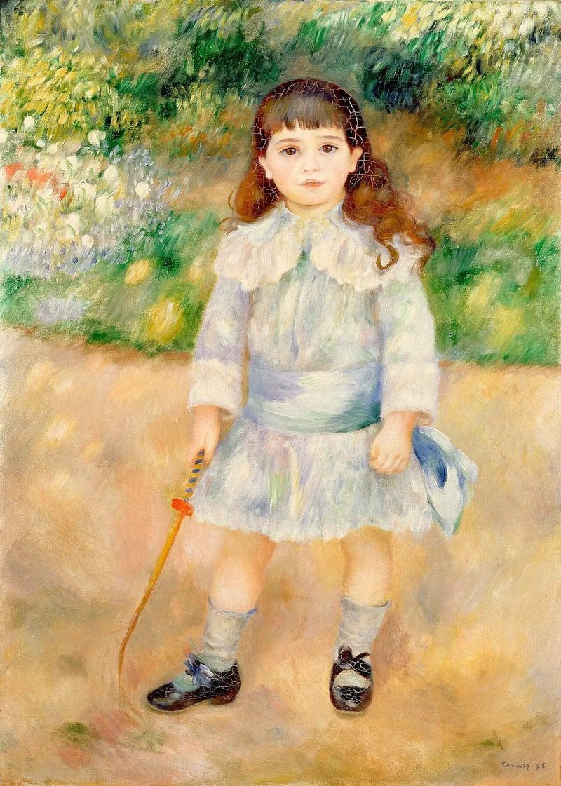 Niño con un látigo - Pierre-Auguste Renoir