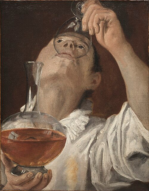Niño bebiendo - Annibale Carracci