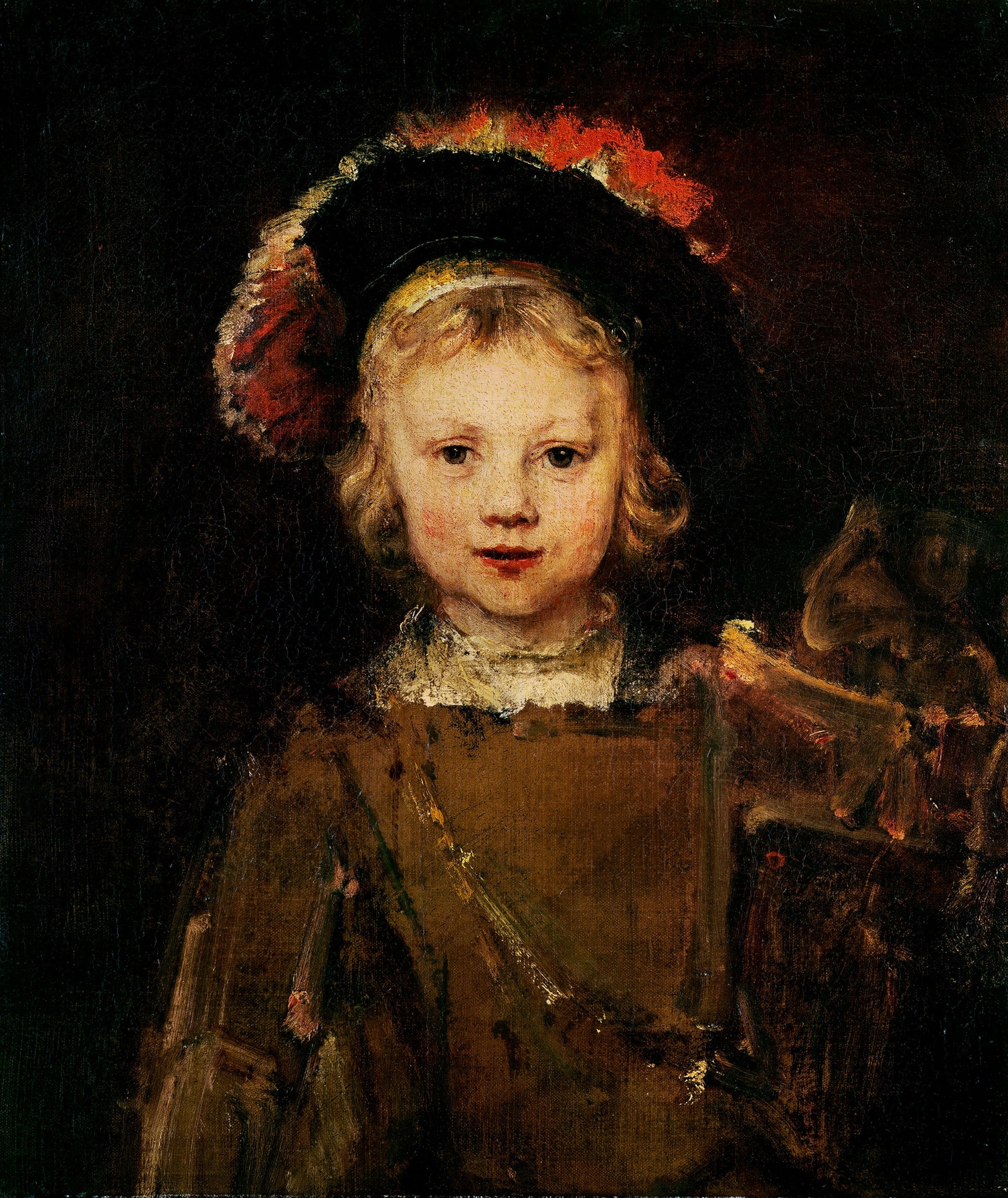 Portrait d’un garçon en costume de fantaisie — Rembrandt