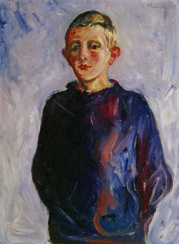 Niño de Warnemünde - Edvard Munch