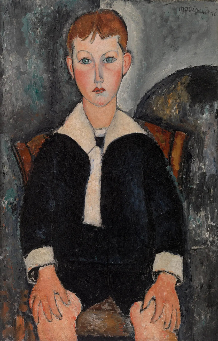 Niño en traje de marinero - Amedeo Modigliani