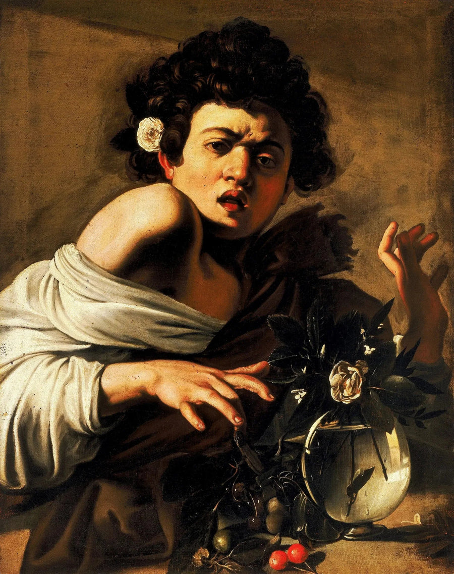Niño mordido por un lagarto - Caravaggio