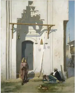 Guardias a la puerta de un sepulcro - Jean-Léon Gérôme