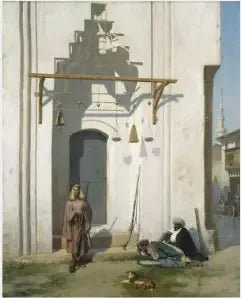Guardias a la puerta de un sepulcro - Jean-Léon Gérôme