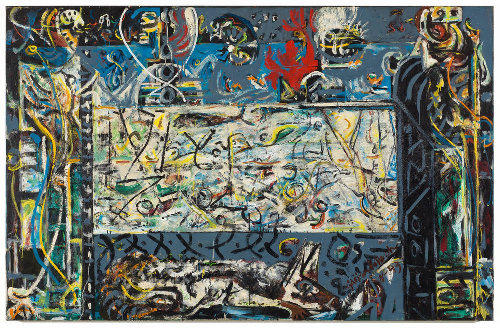 Gardiens du Secret - Jackson Pollock image 1 tableau peint à l’huile sur toile