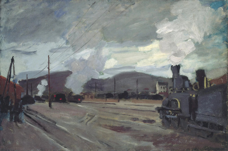 Estación Argenteuil W242 - Claude Monet