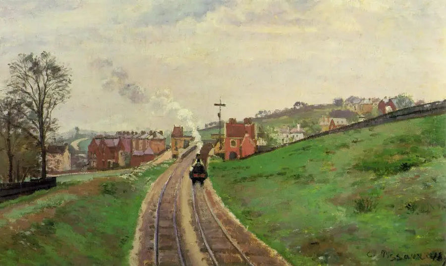Estación de Lordship Lane, Dulwich - Camille Pissarro