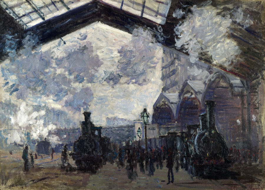 Estación Saint-Lazare W441 - Claude Monet