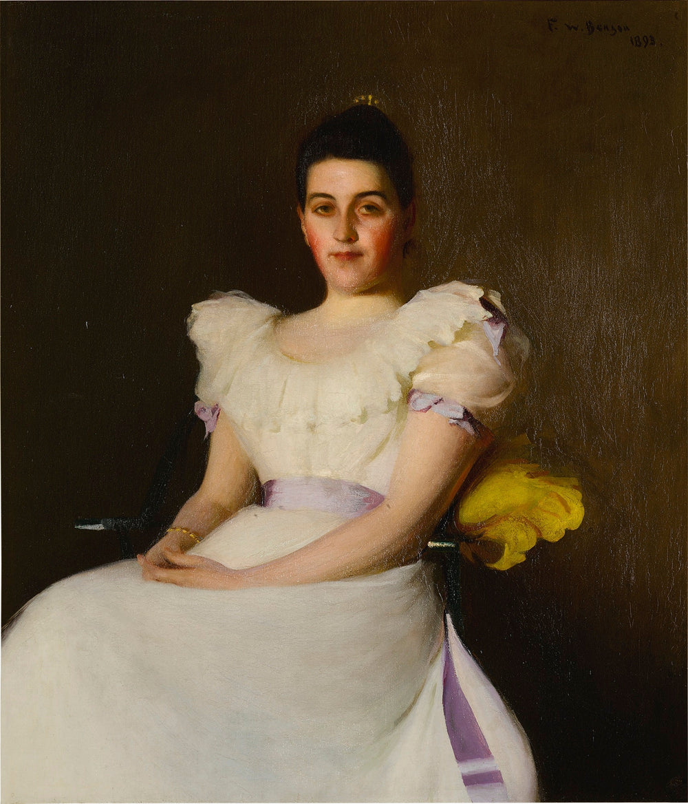 Garnitures de lavande - Frank Weston Benson image 1 reproduction de peinture à l’huile