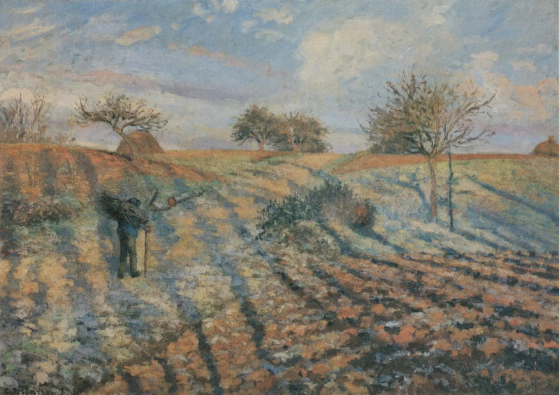 Gelée blanca - Camille Pissarro