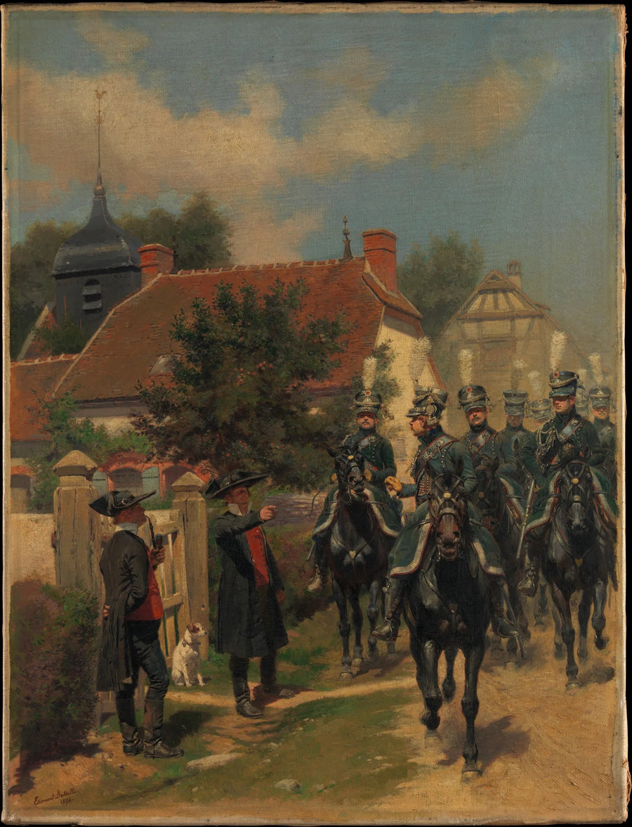 Guardias de la Orden - Édouard Detaille