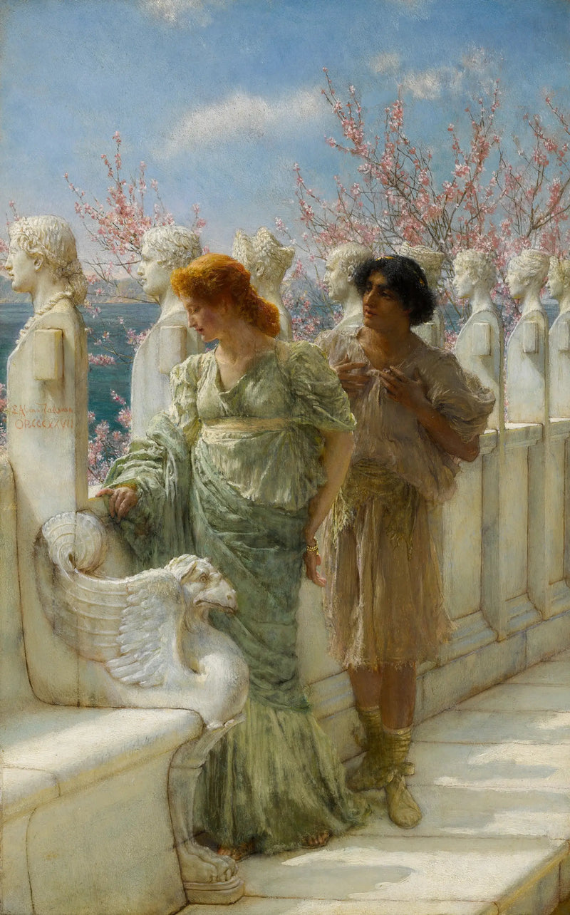 Generaciones pasadas y presentes - Lawrence Alma-Tadema