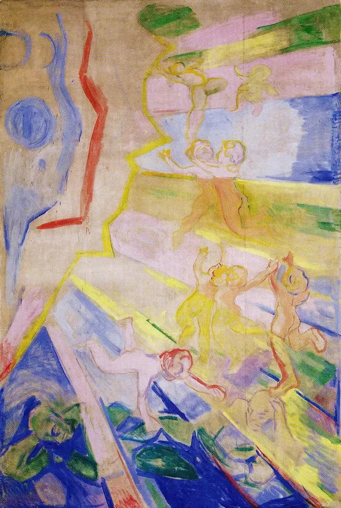 Genios en la luz - Edvard Munch