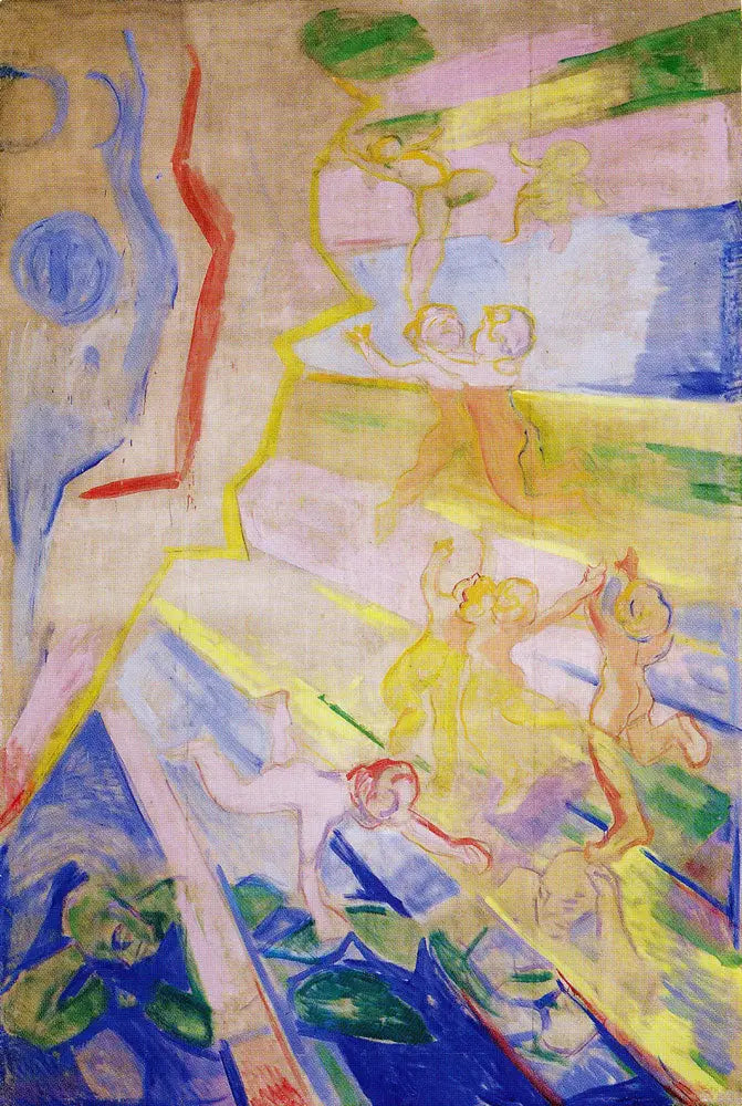 Genios en la luz - Edvard Munch