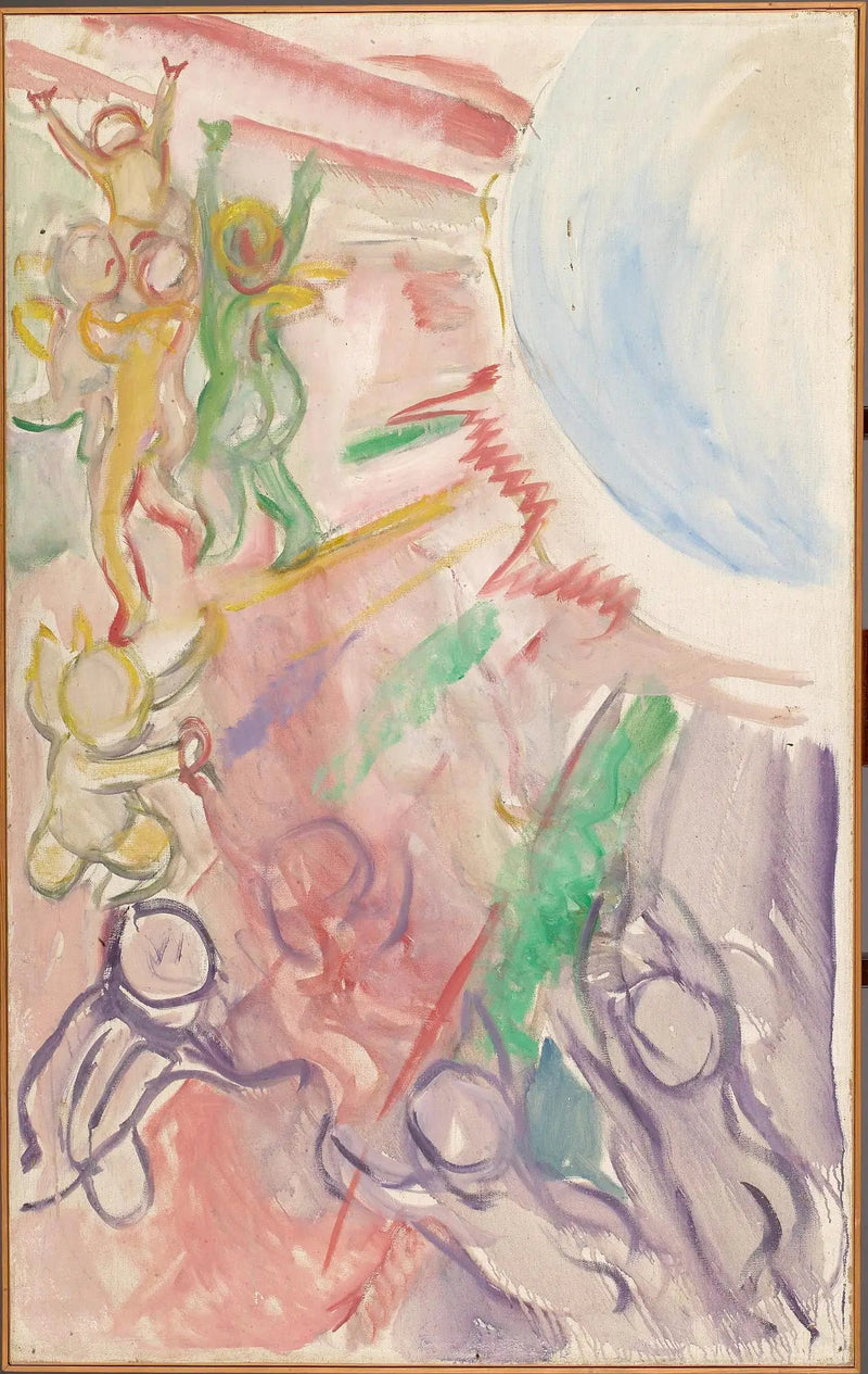 Genios en los rayos del sol - Edvard Munch