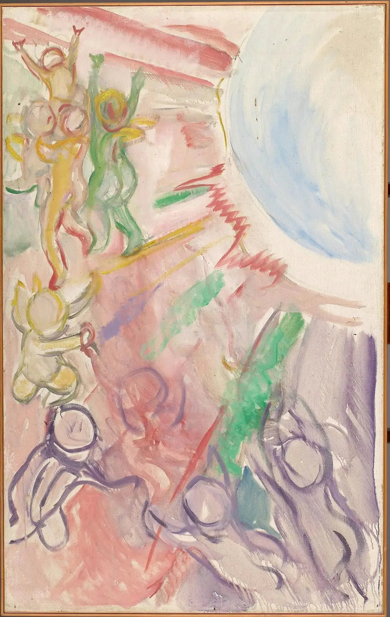 Genios en los rayos del sol - Edvard Munch