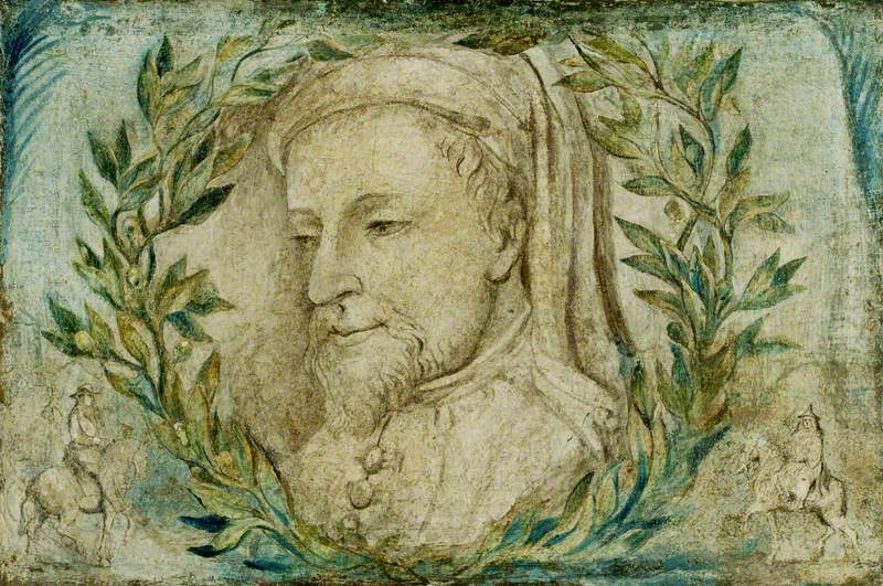 Geoffrey Chaucer (c. 1343-1400) - William Blake