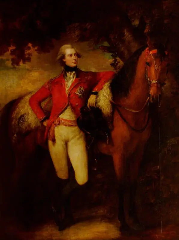 George (1762–1830), príncipe de Gales, futuro George IV - Thomas Gainsborough
