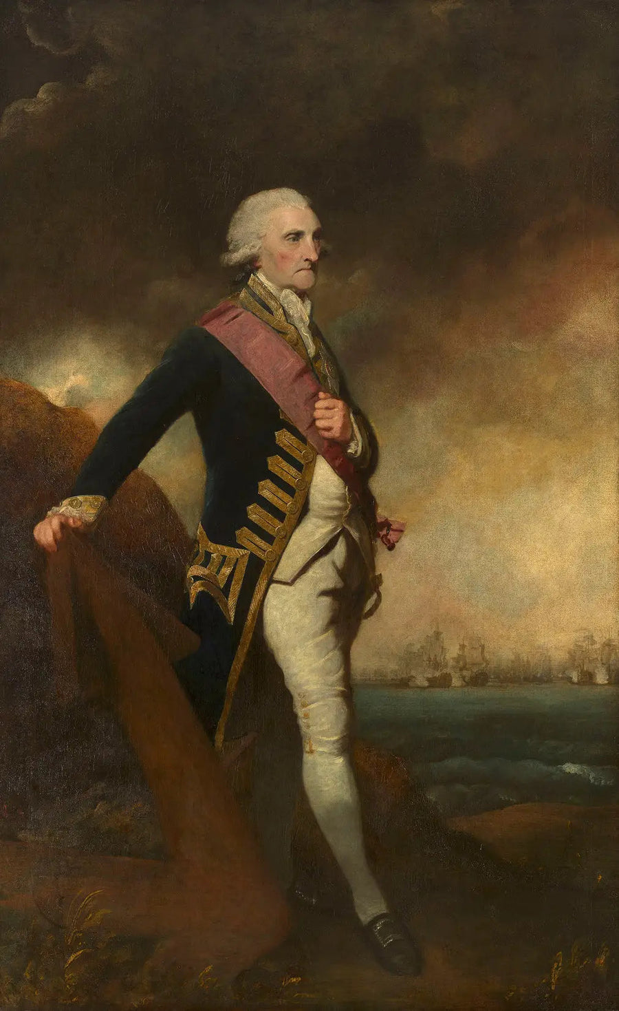 George Brydges, primer Lord Rodney (1719?-1792) - Joshua Reynolds