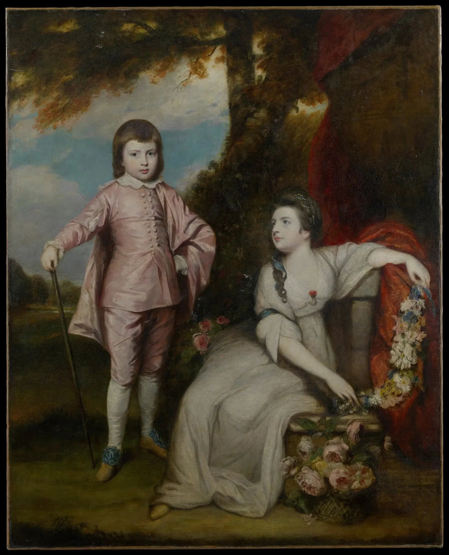 George Capel, vizconde de Malden (1757–1839) y Lady Elizabeth Capel (1755–1834) - Joshua Reynolds