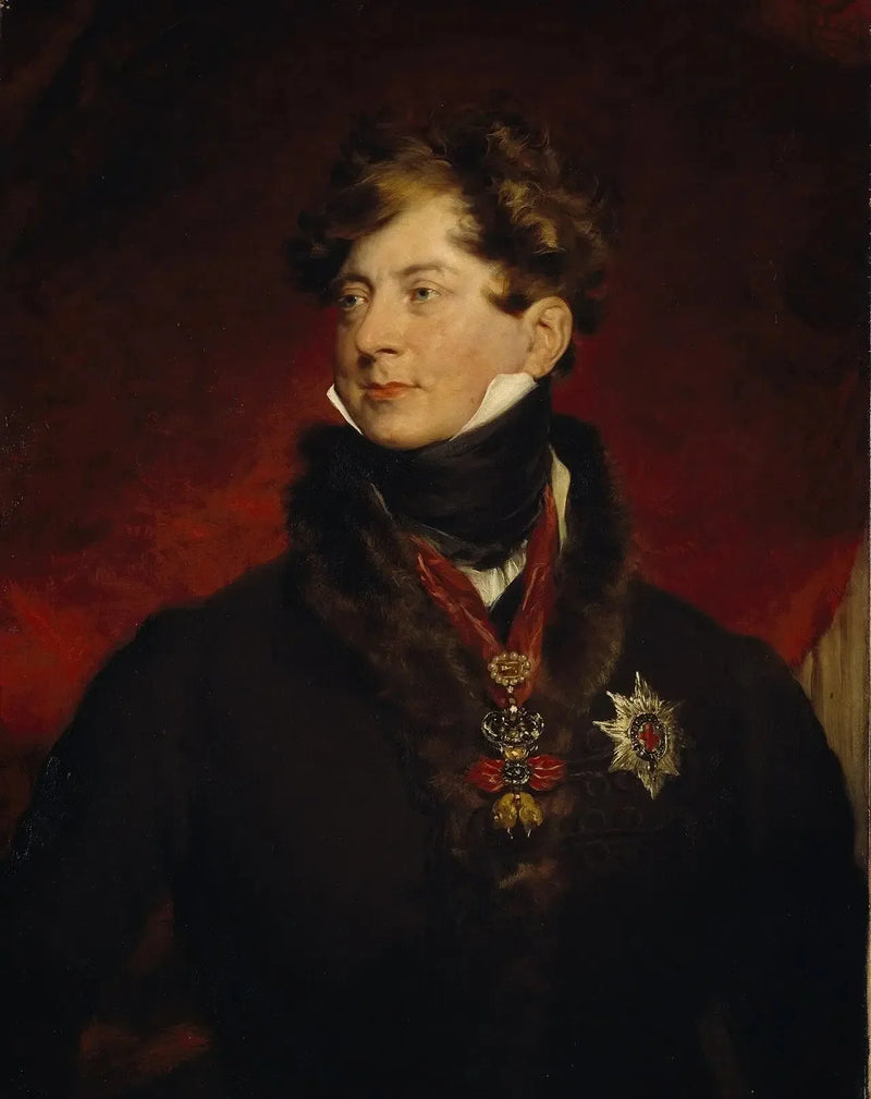Jorge IV, 1762 - 1830. Gobernó como regente de 1811 a 1820, como rey de 1820 a 1830. - Thomas Lawrence