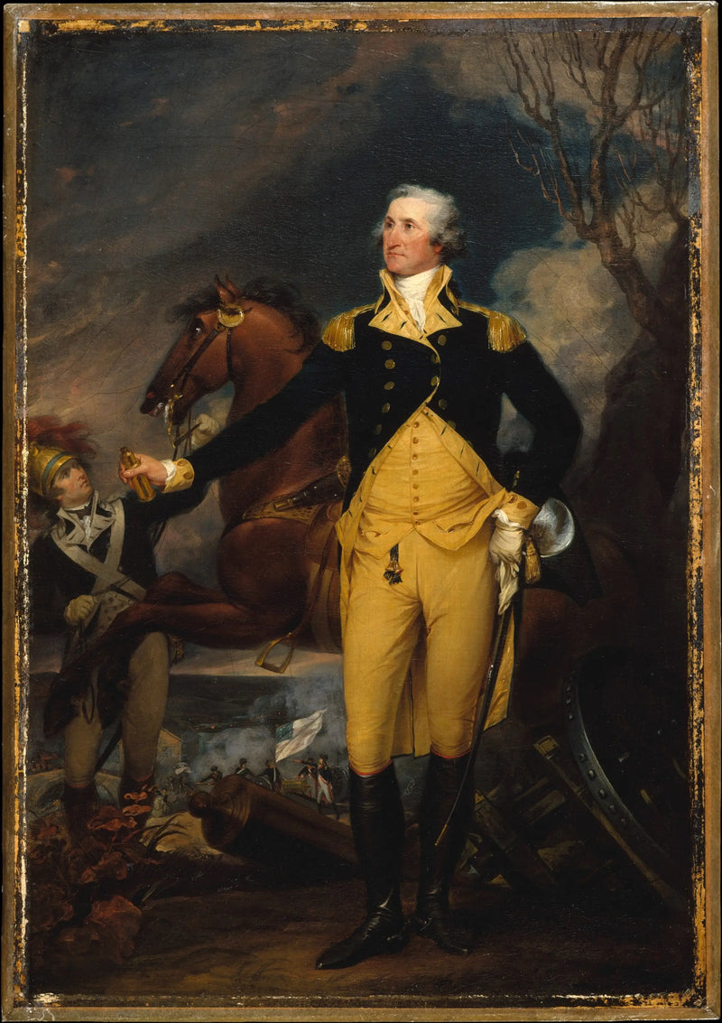George Washington antes de la batalla de Trenton - John Trumbull