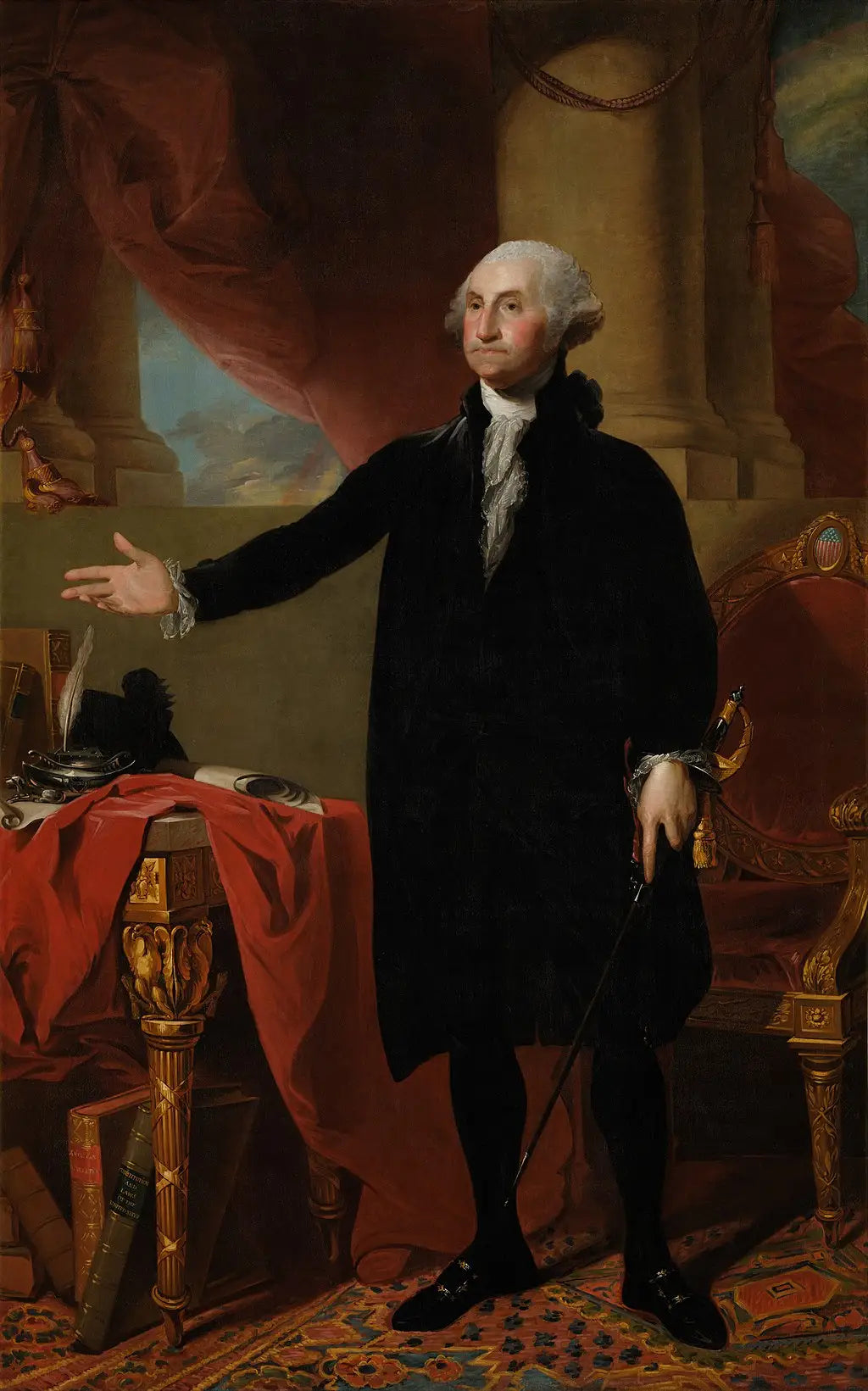 George Washington - Gilbert Stuart - Alpha Reproduction